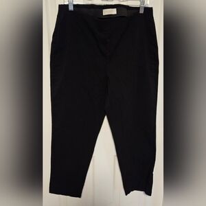 Talbots Women's Classic Black Cropped Pants